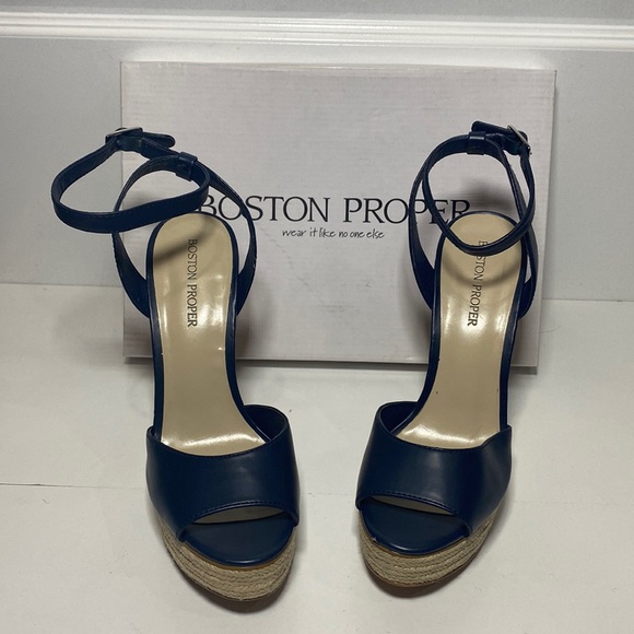 Boston Proper Platform Heels - Picture 2 of 10